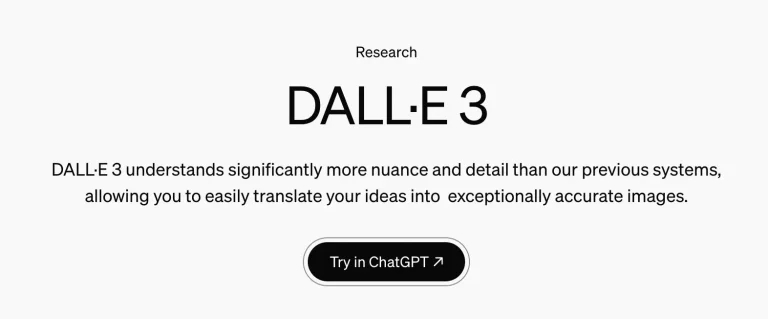 Dall-E 3 Screenshot Interface